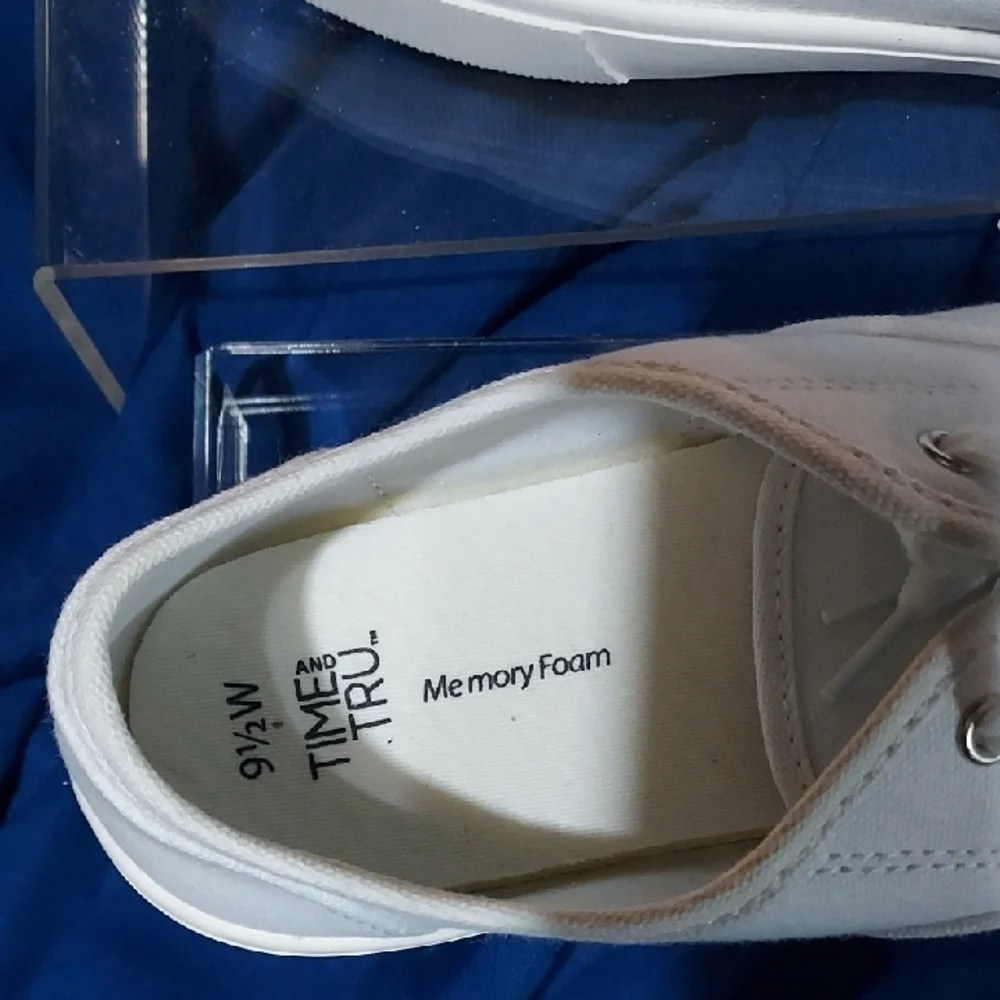 Time and Tru White Sneakers